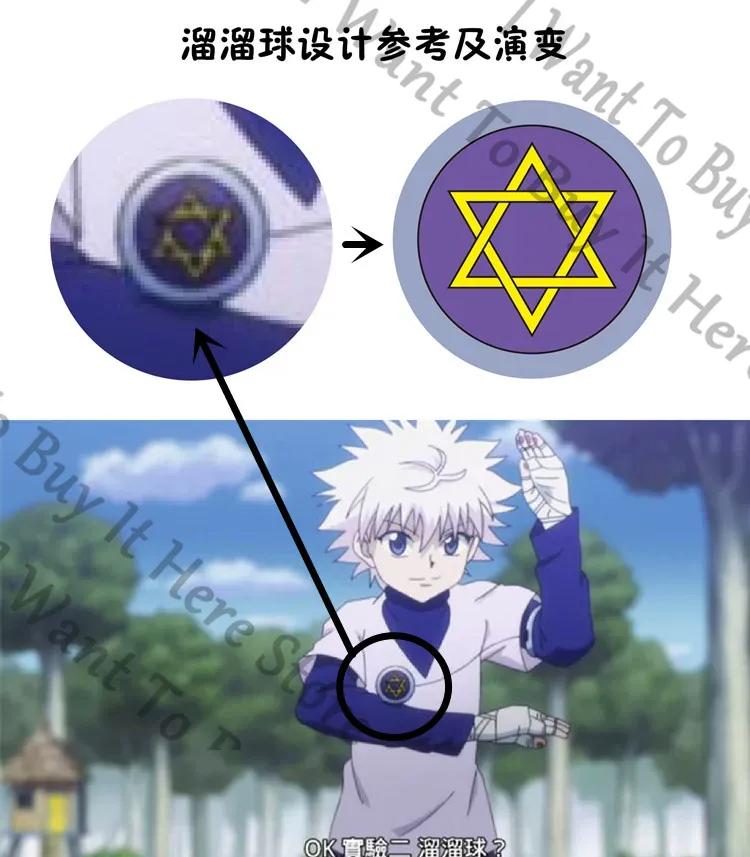 HUNTER×HUNTER Killua Zoldyck C - Cosplay Prop Making ulasan dan harga