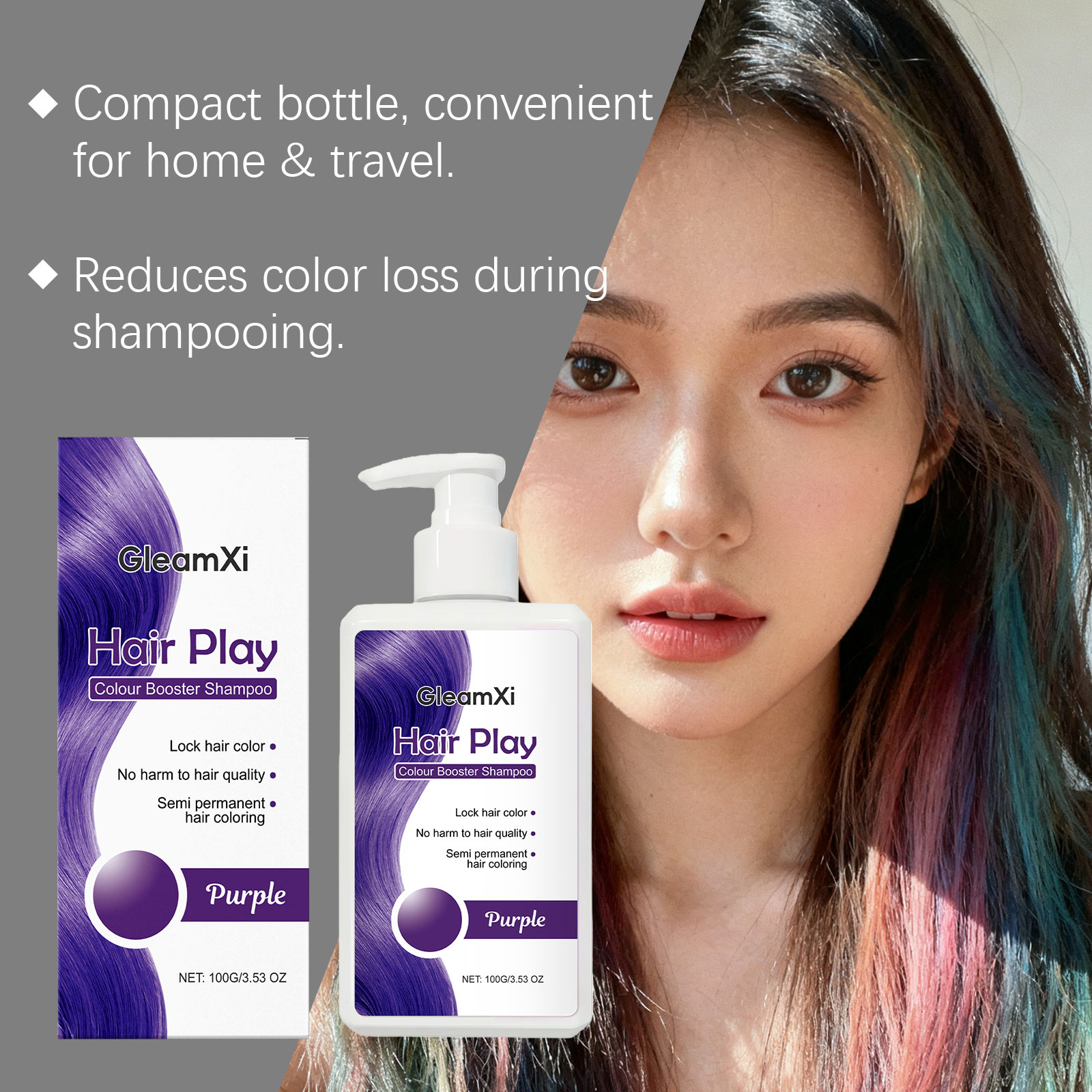 Color Booster Shampoo Enhance  - Hair Spray Color ulasan dan harga