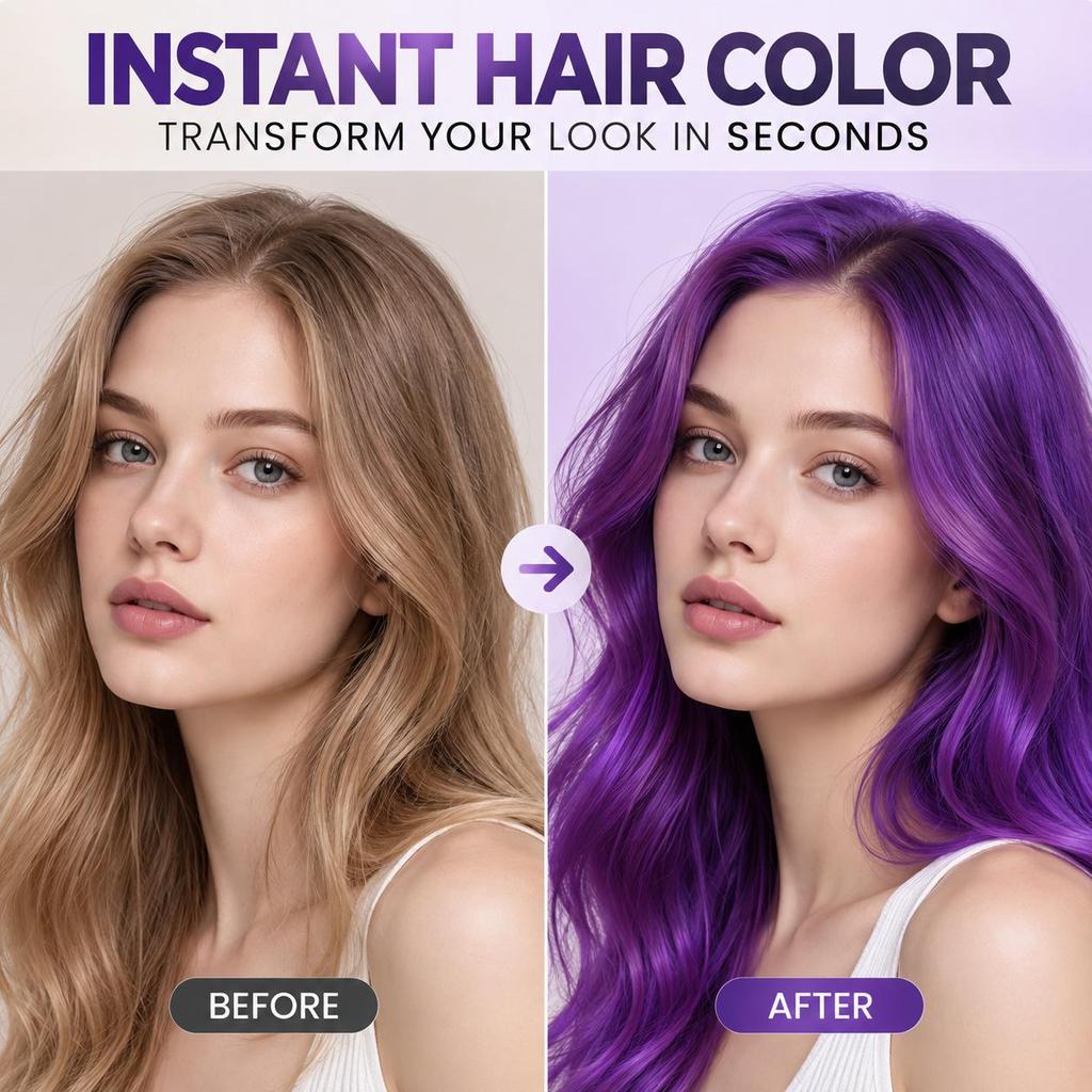 Temporary Hair Color Spray For - Hair Spray Color ulasan dan harga