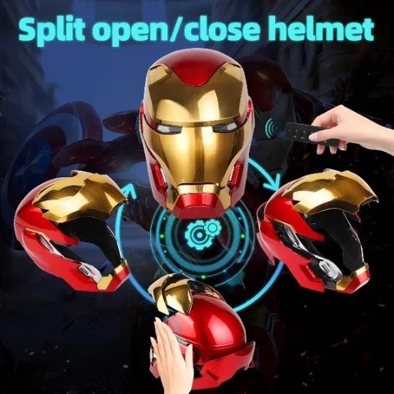 MK50 Iron Man Wearable Helmet  - Cosplay Fire Prop ulasan dan harga