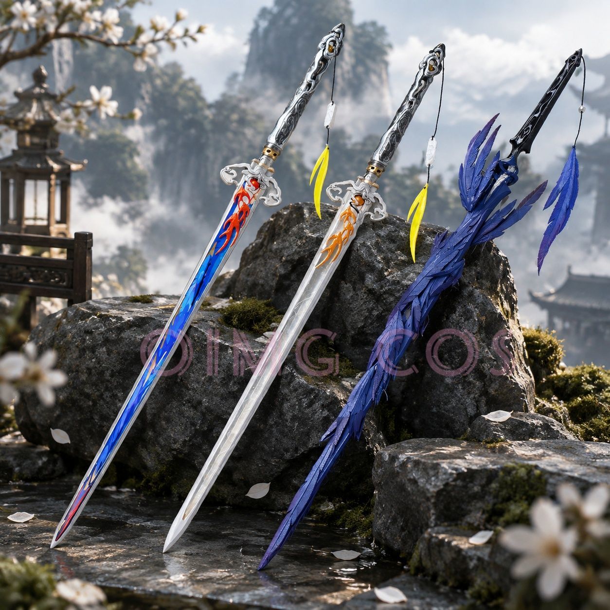 Wuthering Waves Yangyang Xuanl - Cosplay Prop Dagger ulasan dan harga