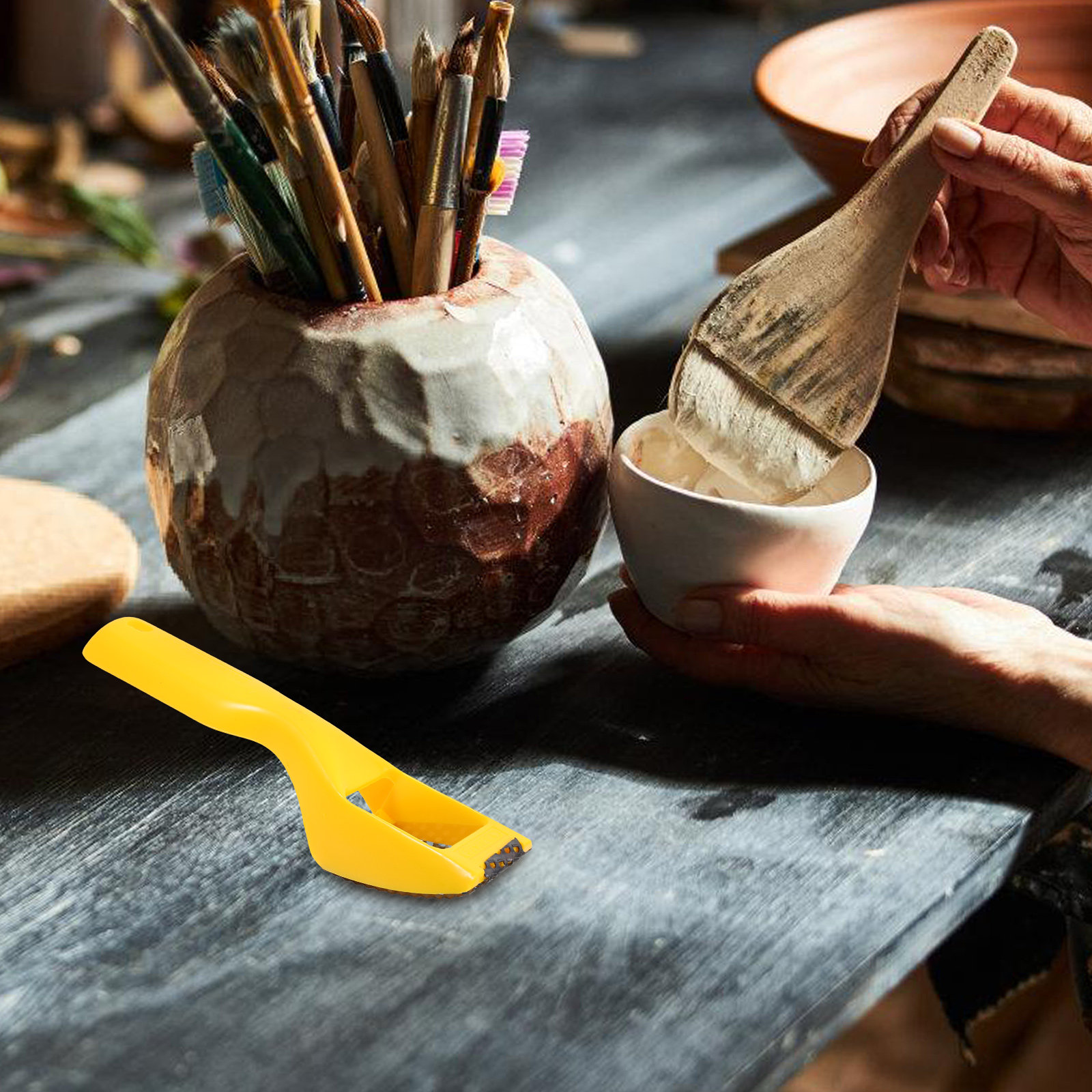 Pottery Shaper Tool Clay Hand  - Foam Clay Sculpt ulasan dan harga
