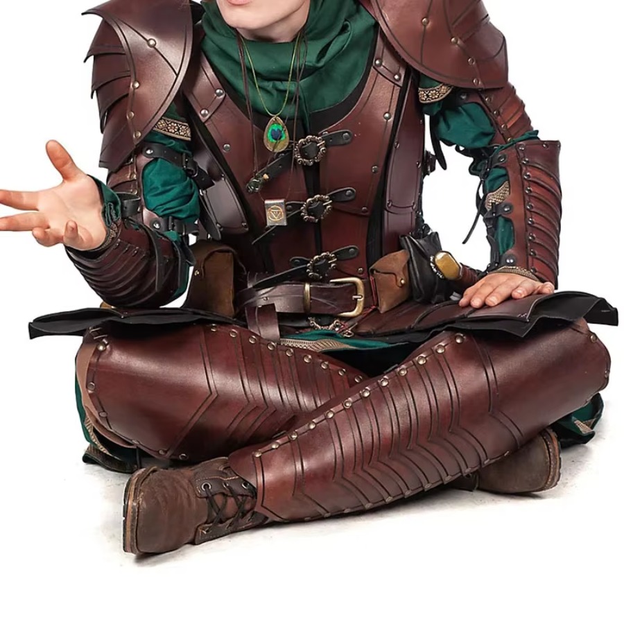 Medieval Elven Knight Leather  - Cosplay Prop ulasan dan harga