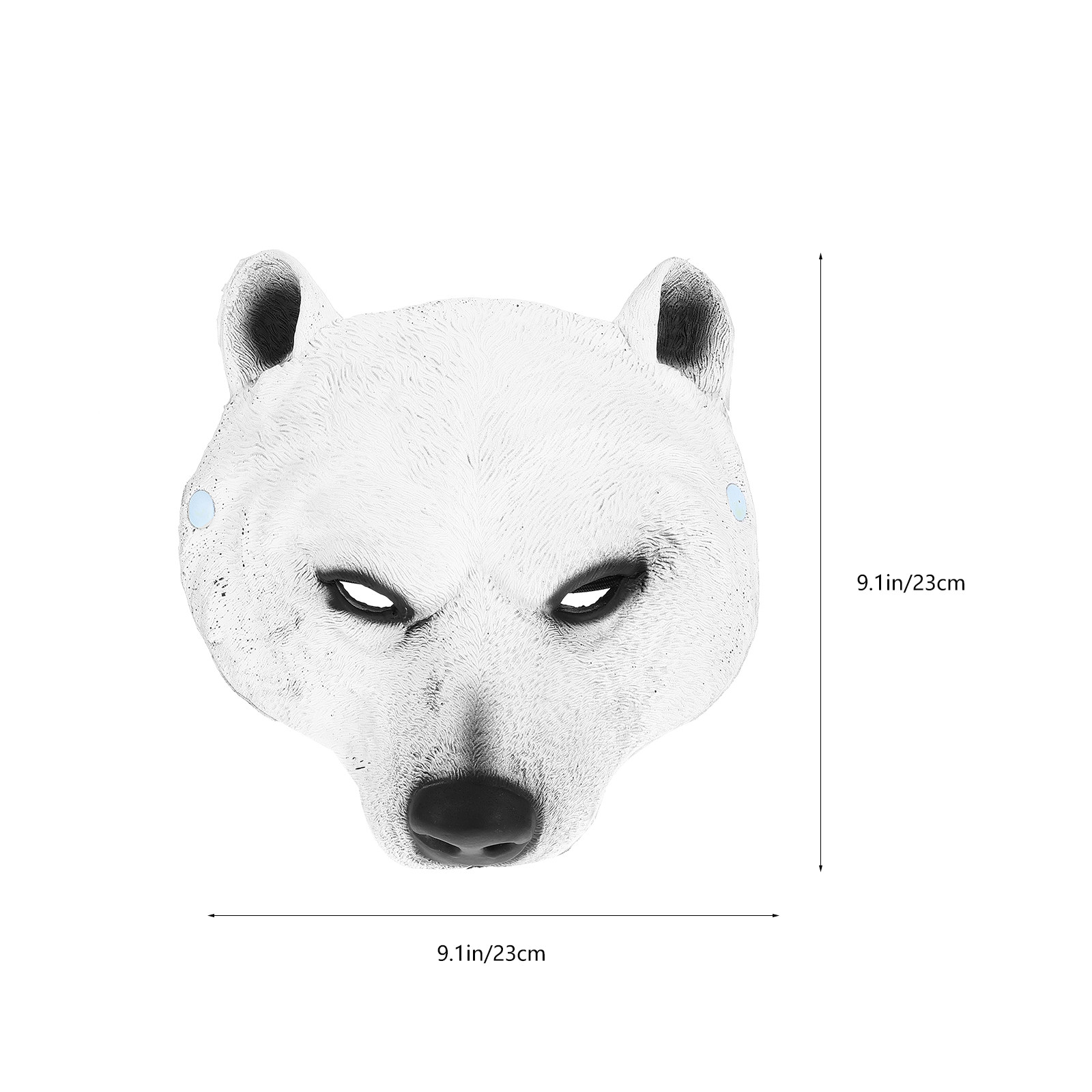 Polar Bear Animal Mask for Hal - Easy Cosplay Prop ulasan dan harga